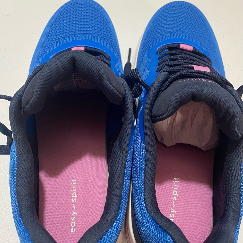 EASY SPIRIT Blue Comfort Walking Sneakers Women's 9.5M - Picture 4 of 10